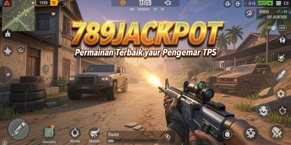 Tangkapan layar utama menunjukkan aksi seru dalam gameplay TPS.