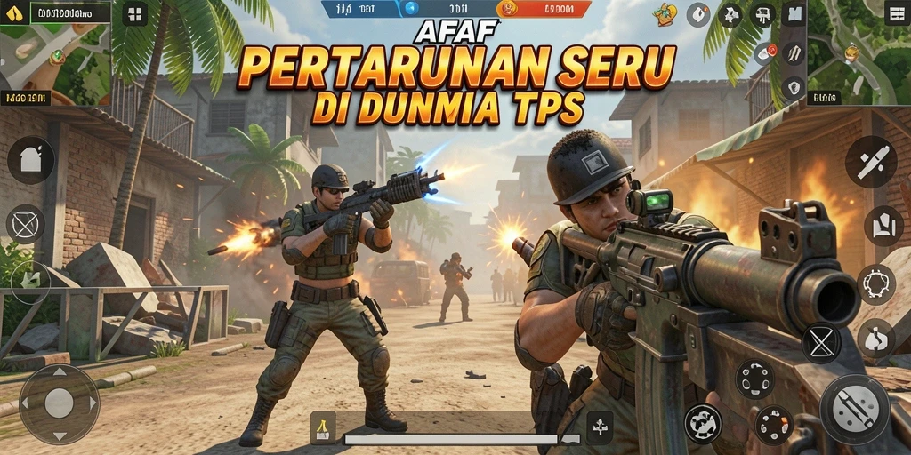 Gameplay AFAF yang mendebarkan dan grafis menawan.