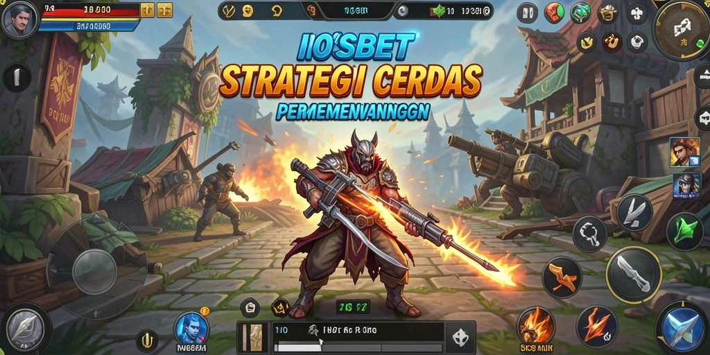 Tangkapan layar utama IOSBET menampilkan aksi strategi yang mendebarkan.