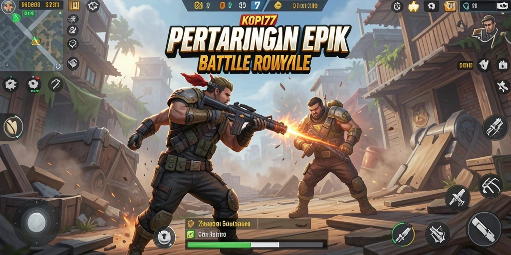 Gameplay seru KOPI77 yang menegangkan di battlefield.
