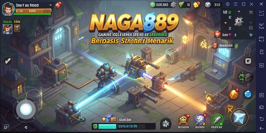 Tampilan gameplay NAGA889 dengan grafis yang memukau.