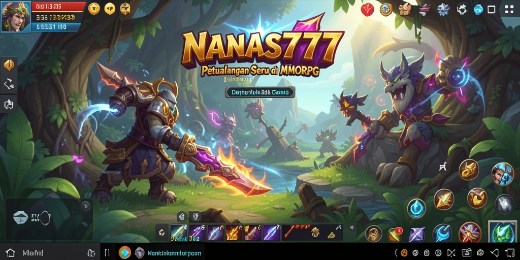 Tampilan gameplay seru dari NANAS777 dengan aksi menarik.