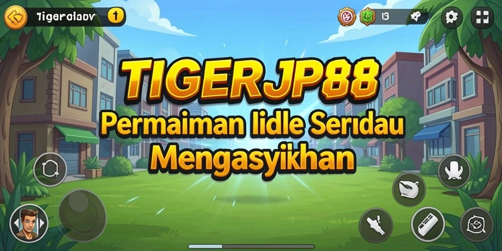 Tampilan gameplay <strong>TIGERJP88</strong> yang menarik dengan elemen Idle yang menawan.