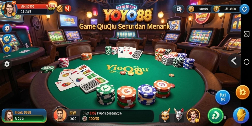 Screenshot gameplay QiuQiu yang seru di YOYO88.
